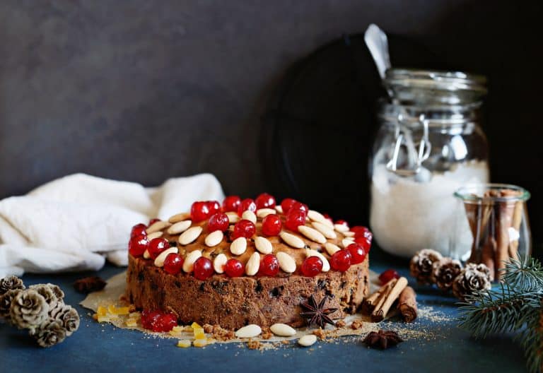 gâteau de noël traditionnel écossais, le dundee cake