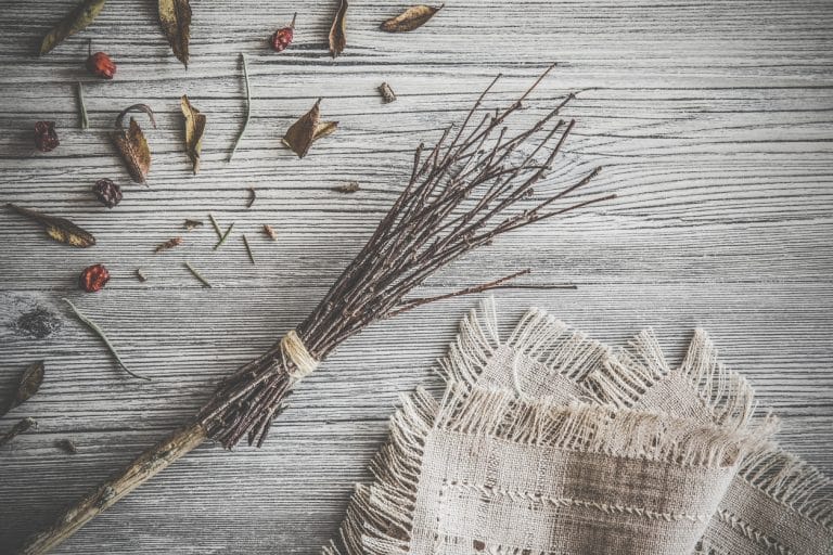 petit balai de sorcière (besom)