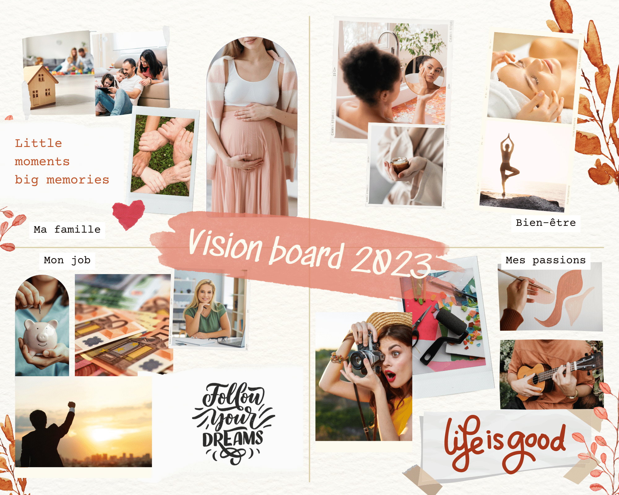 Créez votre vision board pour bien commencer l’année