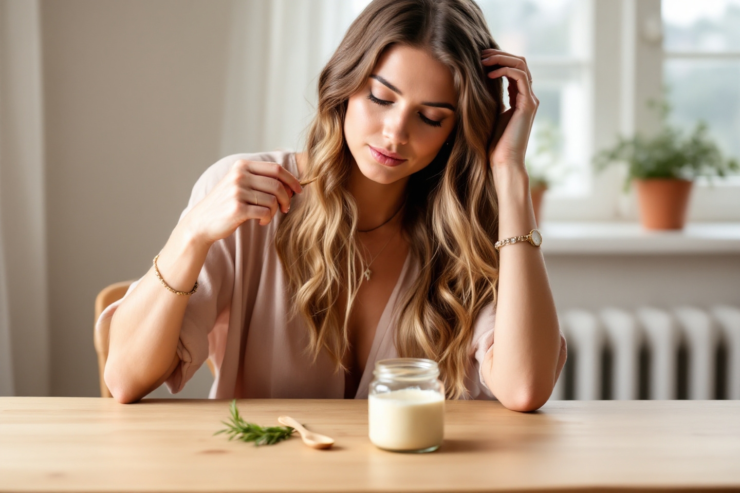 Potion anti-frisottis : la recette qui fait briller vos cheveux au naturel et élimine l’électricité statique