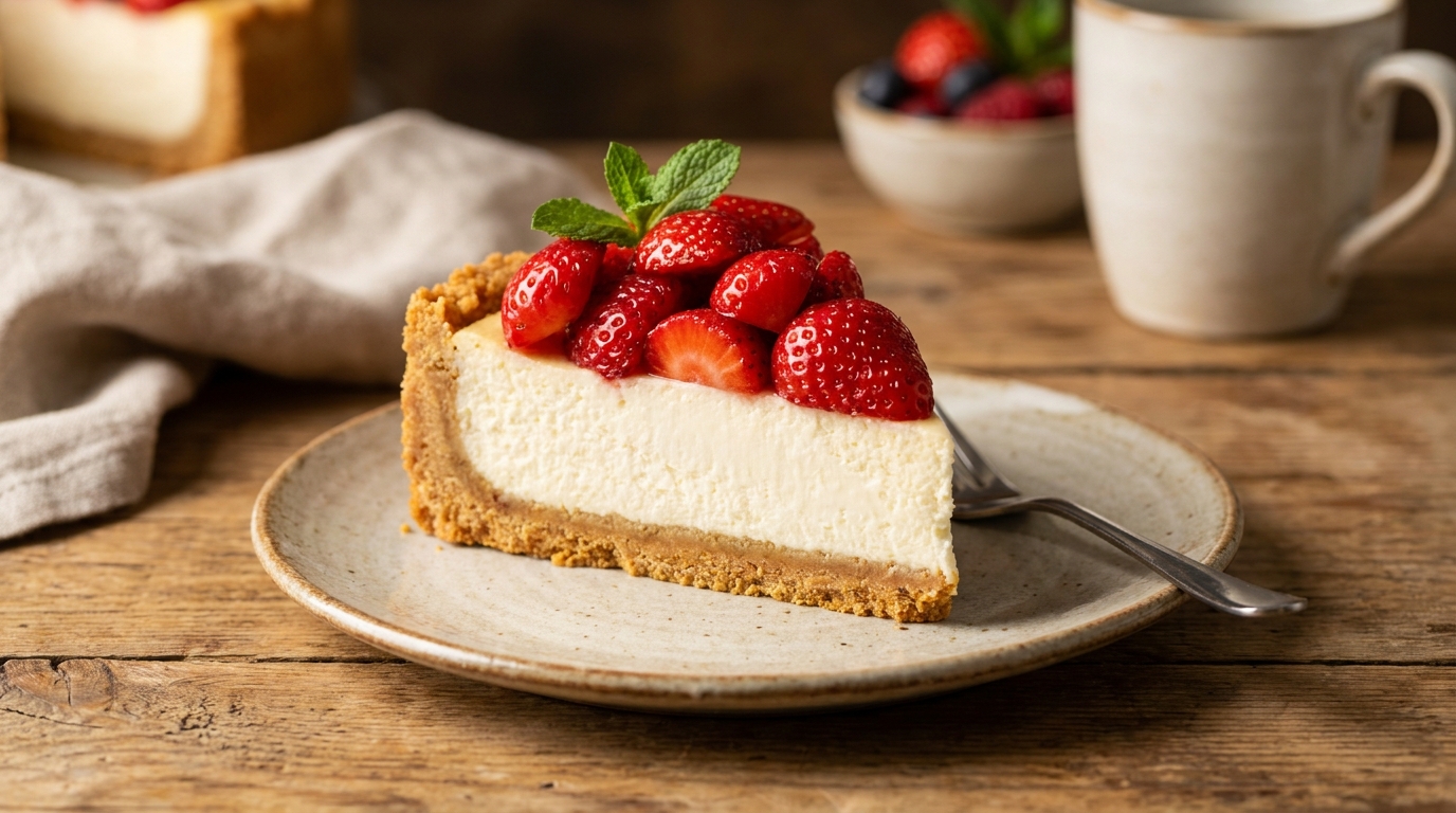 J’achetais toujours mes cheesecakes en supermarché : le jour où j’ai testé cette recette à 4 ingrédients, je n’en ai plus jamais repris un seul
